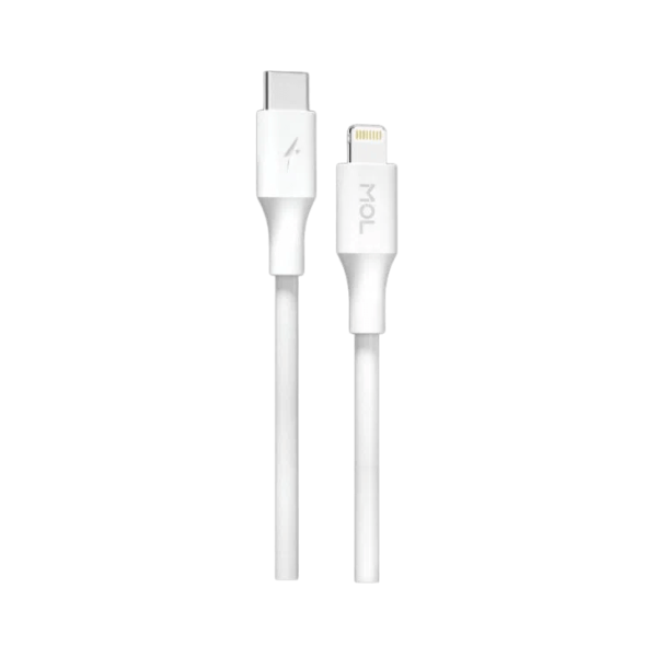 MOL Advance Pro lightning to USB-C fast-charge cable